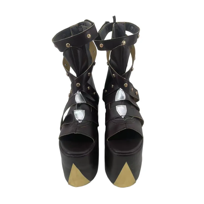 Arknights PEPE Cosplay Shoes Boots Game Anime Halloween Carnival Fiesta