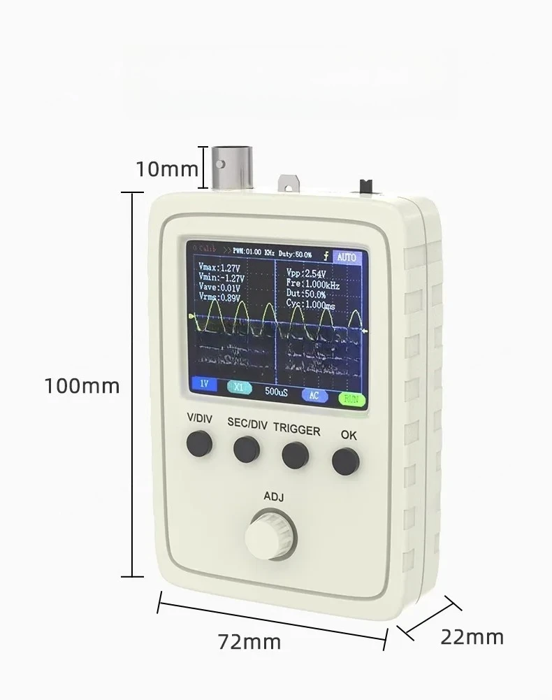 Digital Oscilloscope DIY Set for Electronic Teaching and Lab Experiment
