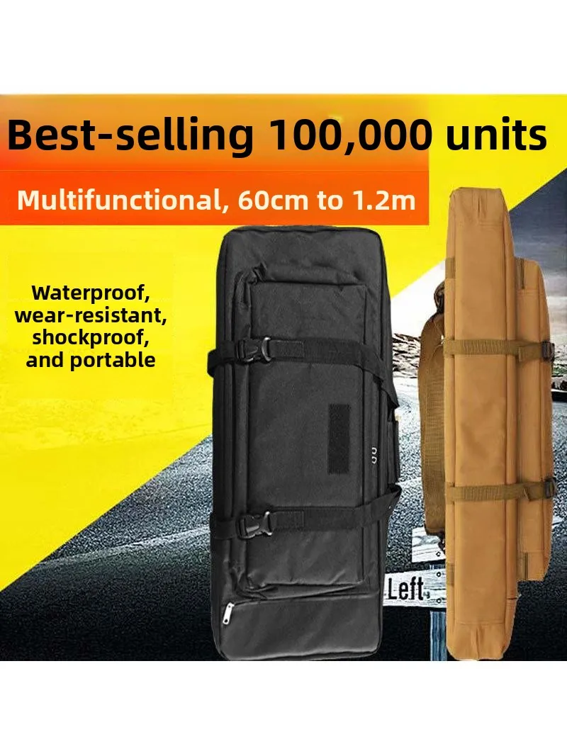New Multi-Functional Double-Layer Thickened Waterproof Egg Cotton Tactical Bag CS Equipment Model Shoulder Bag for Outdoor Ca...