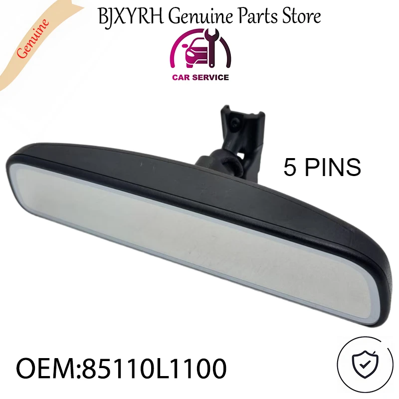 

85110L1100 Внутреннее зеркало заднего вида для Hyundai Sonata 2020-2024 Tucson 2021-2025 Kia Seltos 2022-2024 EV6 OEM 85110-L1100