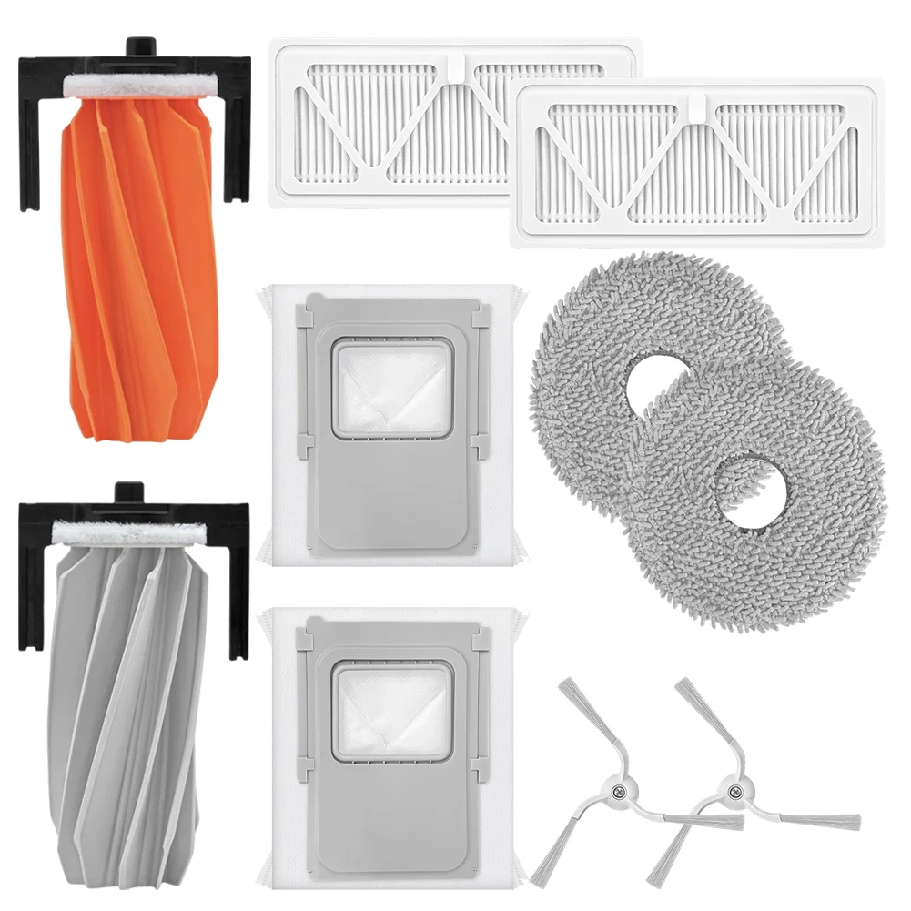 Main Brush Side Brush Filter And Mop Cloth Pack For DJI For ROMO S For ROMO A For ROMO P Vacuum Cleaner Upkeep And Performance