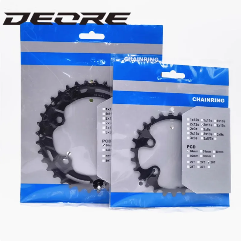 Original Deore M610 M6000 M4100 M5100 Crankset  Middle/Large Chainring Replacement Parts