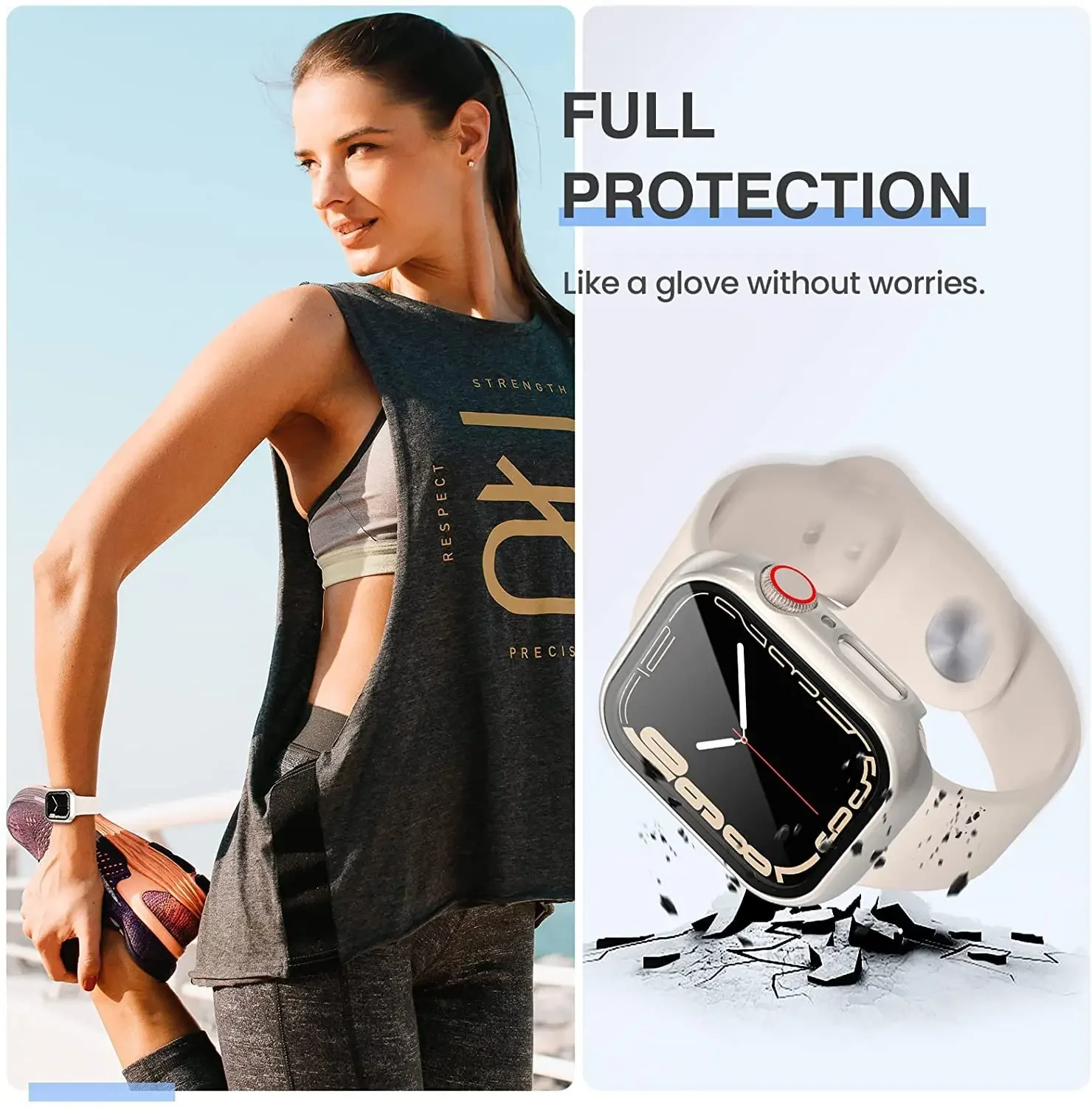 3 حزمة غطاء من الزجاج المقسى لساعة أبل واقي للشاشة 9 8 7 6 5 4 3 SE 40 مللي متر 41 مللي متر 46 مللي متر 45 مللي متر 10 42 مللي متر 38 مللي متر اكسسوارات