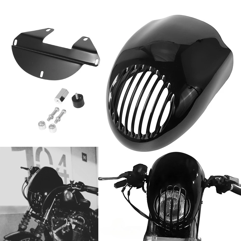 

For Harley-Davidson 883 XL1200 Motorcycle Accessory Modification Grille Headlight Cover Fairing Wholesale