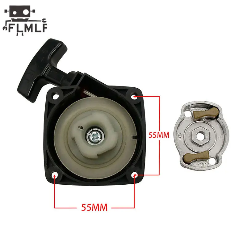 FLMLF Rc Boat Pull Starter for 26cc 29cc 30cc Zenoah CY RCMK QJ BWS Marine Gas Engine Parts