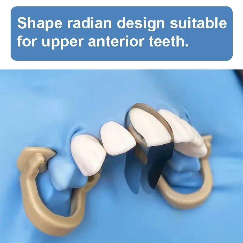 10pcs/box Dental Matrix Anterior M8 2.0 Matrices Sectional Contoured Matrix System Anterior Dental Tooth Restoration Materials