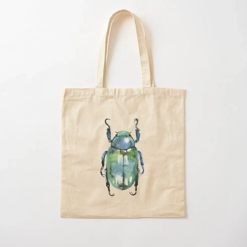 

Chromatic Blue Beetle Tote Bag Portable shopping bag cute tote bag