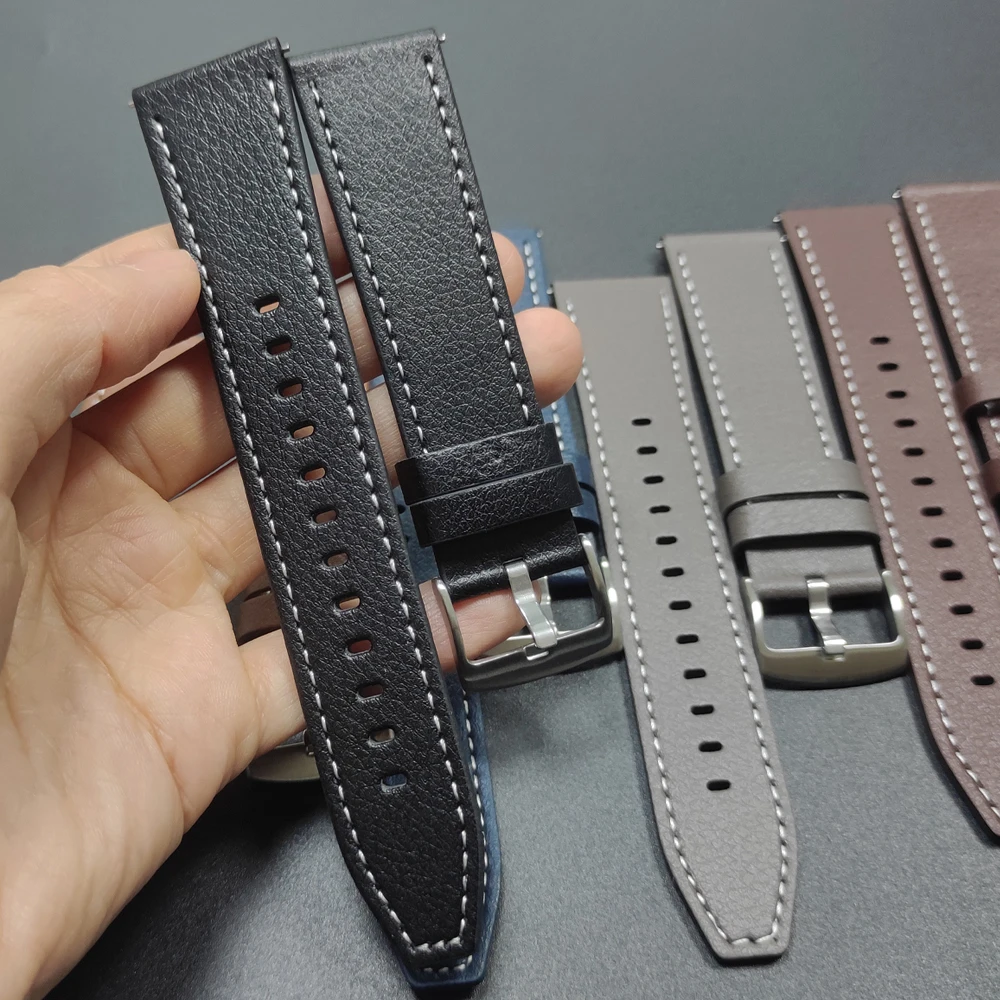 Leather 20 22Mm Wat…