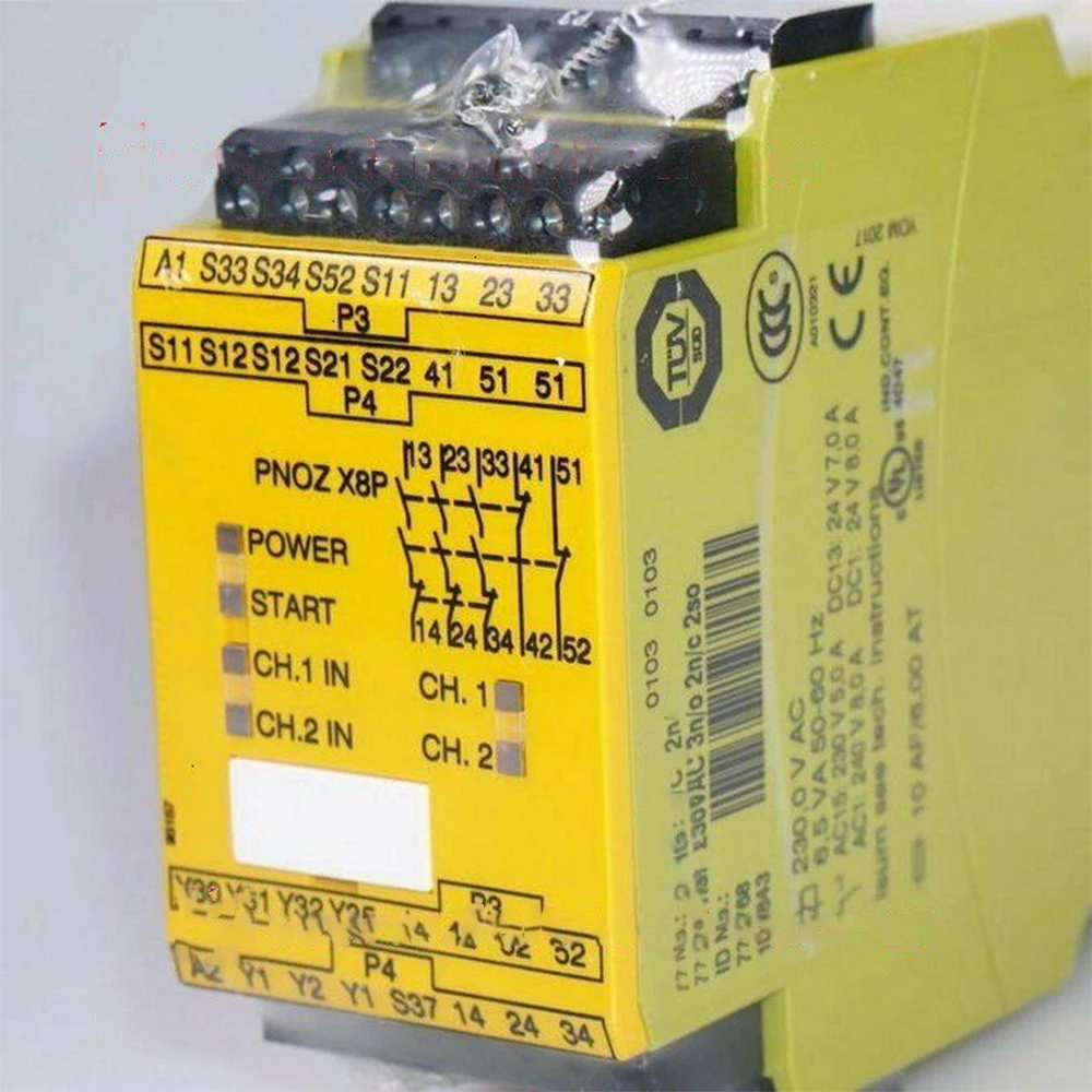 

New for Pilz PNOZ X8P 777768 230V Safety Relay Module in Box