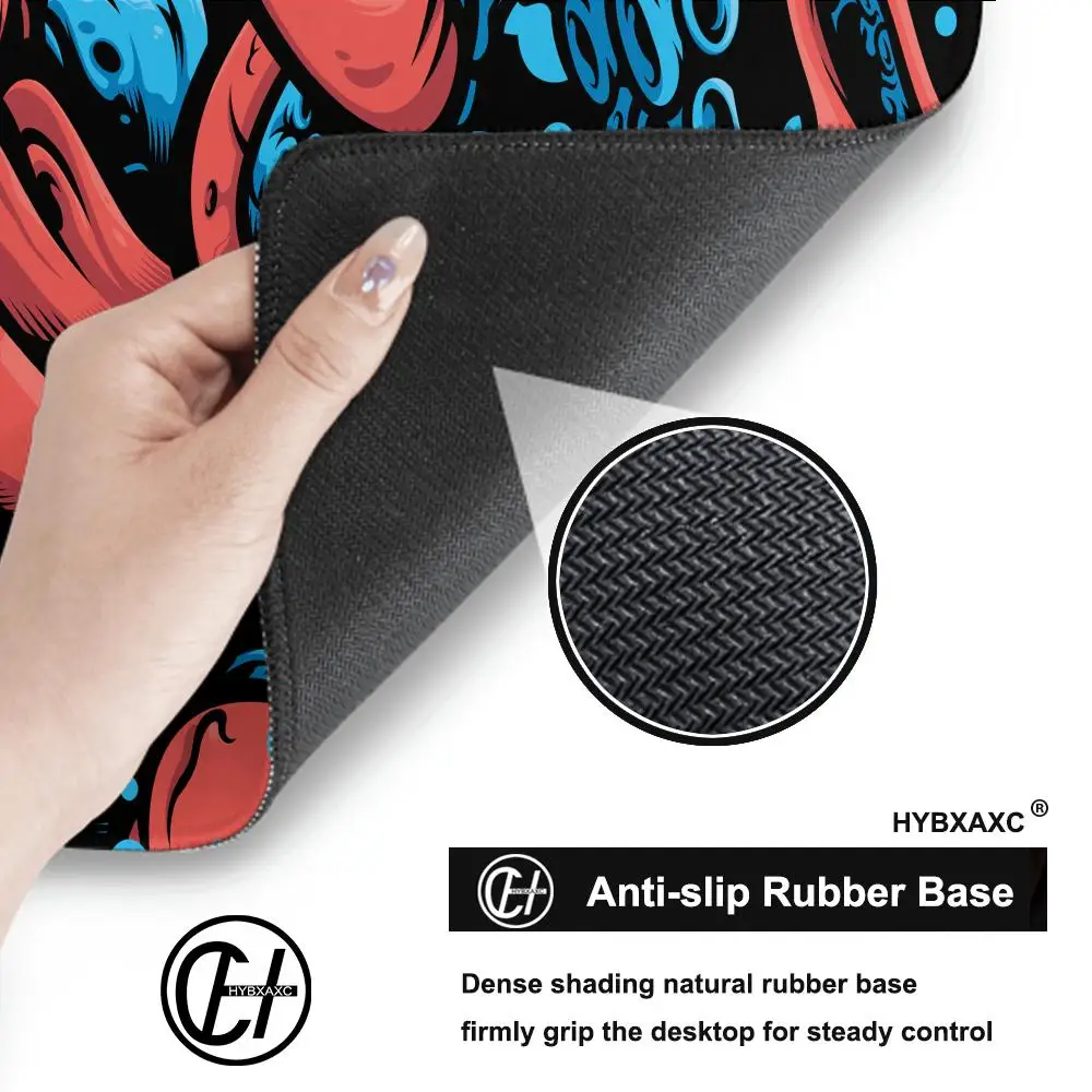 Gamer Muismatten Octopus Monster Grote Muismat Toetsenbord Mat Bureau Tapijt Pc HD Bureau Matten Bedrijf Thuis Muismat Voor Gift 90x40cm