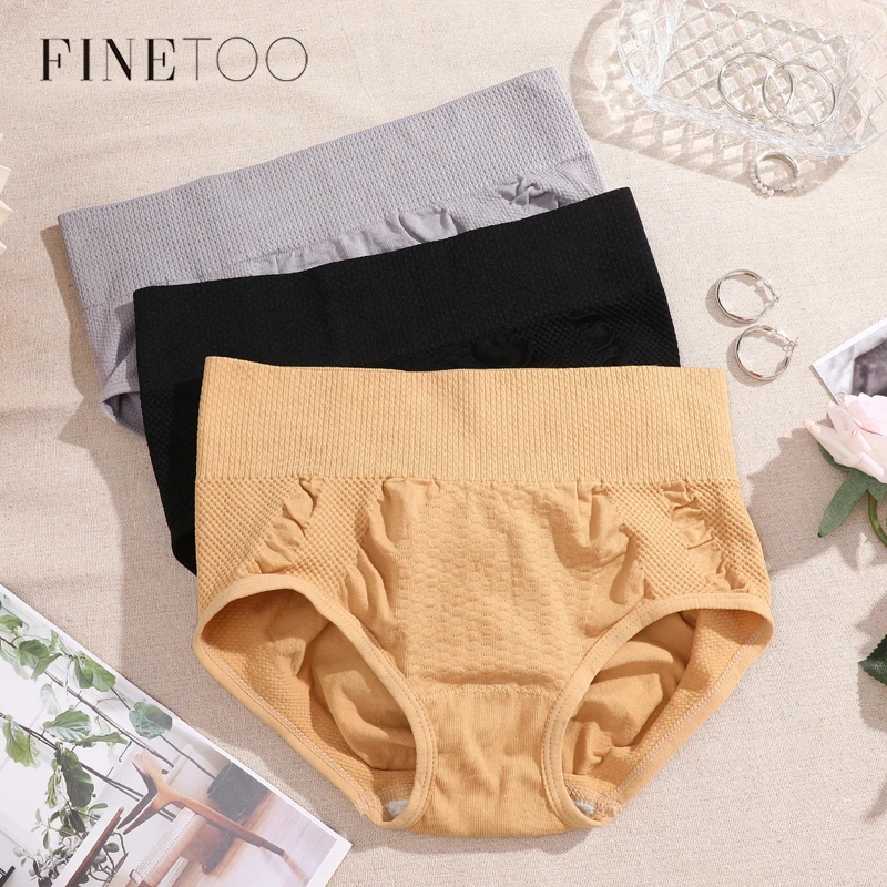 

Cotton Women's Shapewear Breathable Belly Tummy Control Panties High Waist Slimming Briefs Hip Lifting Body Shaper Underwear