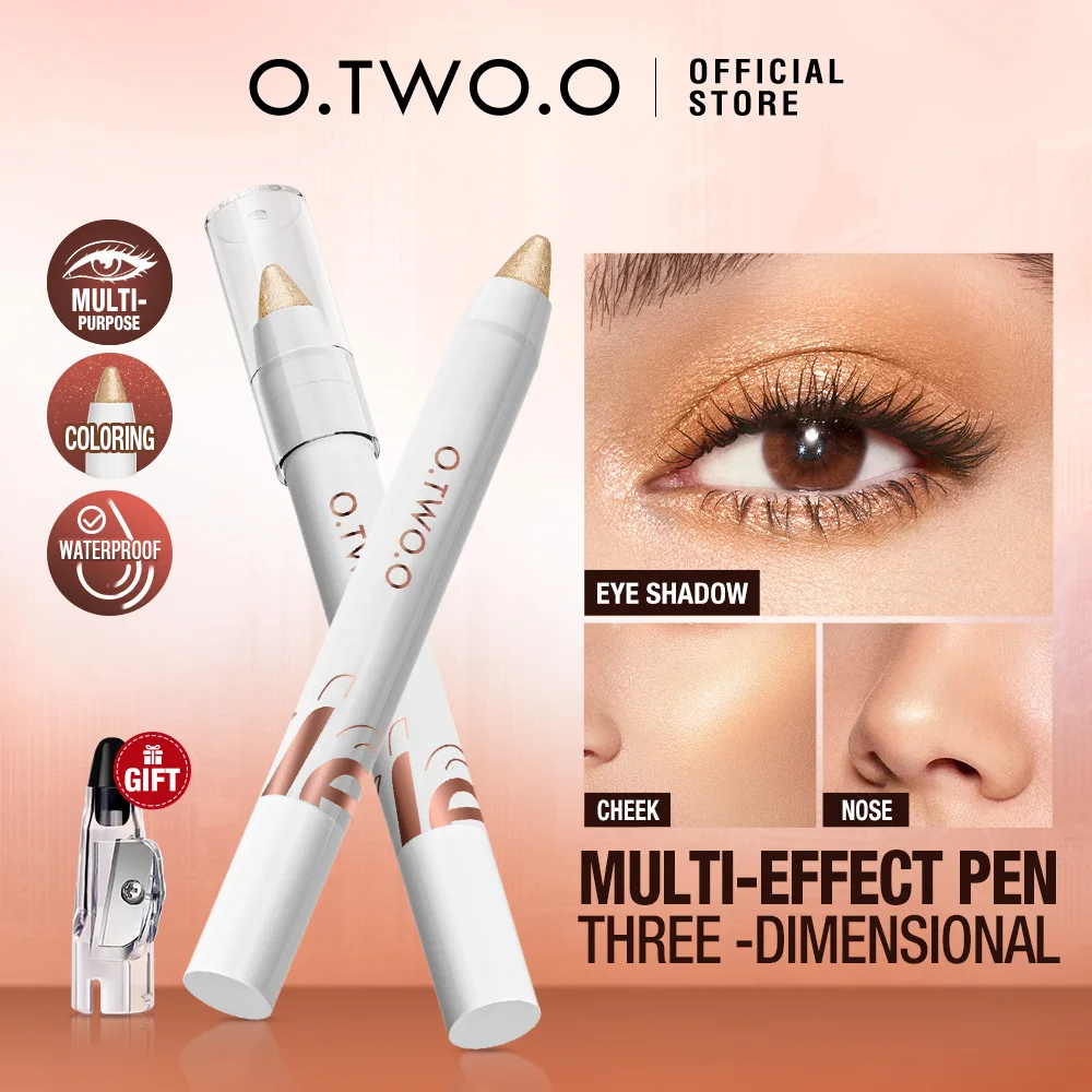 

O.TWO.O Make-up Pen with Fine Pearlescent and High-gloss for Repairing Capacity and Brightening Eye Shadow Pen SC058