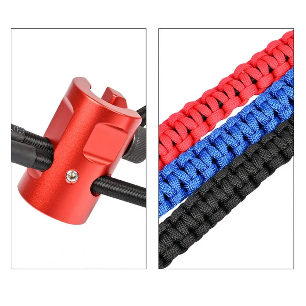 Quick Release Wrist Sling Adjustable Archery Bow Wrist Sling Quick Release Nylon Braided Strap Outdoor Target Hunting Recurve