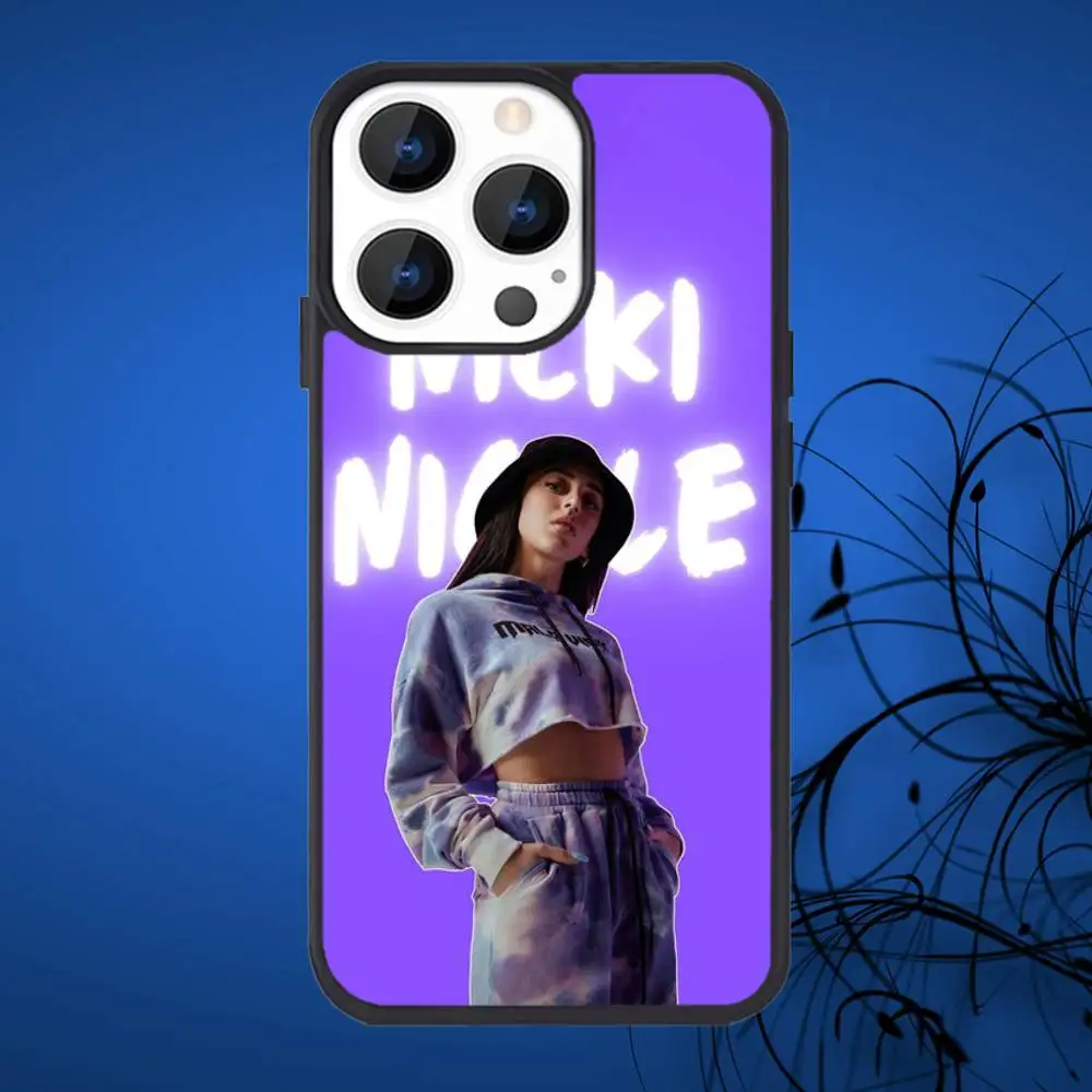 Funda de teléfono Singer n-nicki Nicole para iPhone 17,16,15,14,13,12,11,Plus,Pro,Max Mini Magsafe carga inalámbrica magnética