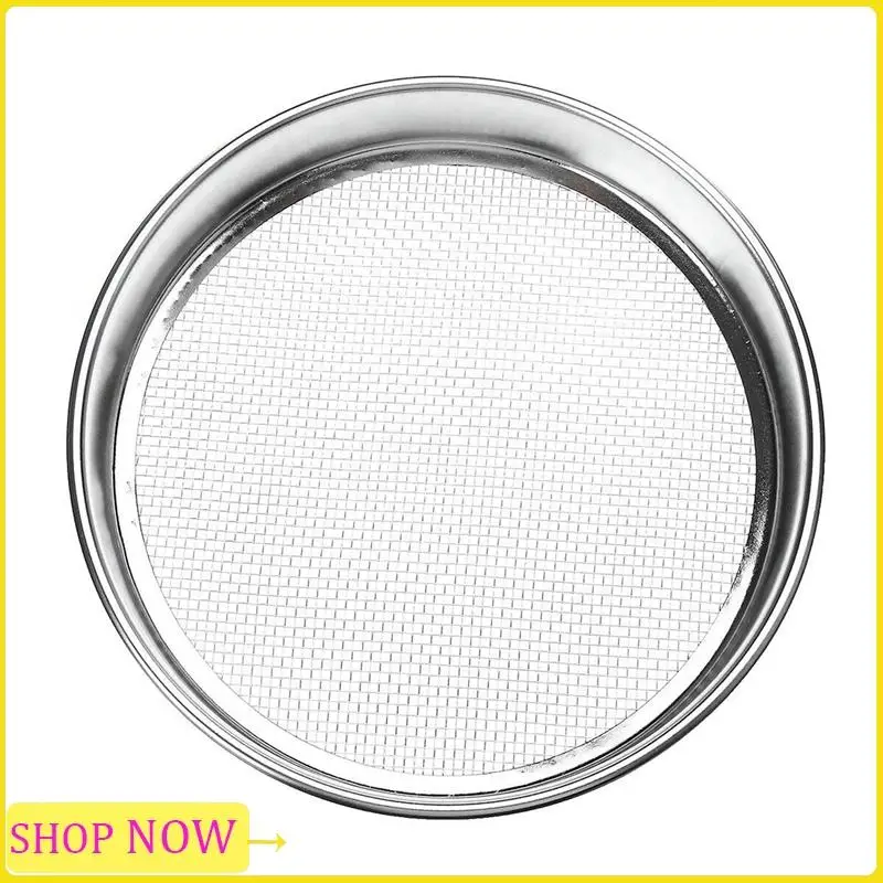 

Especial 5X Heavy Duty Garden Riddle Sieve Mesh Soil Sift Compost Seed Tray Gardening Tool-18 (1Mm)