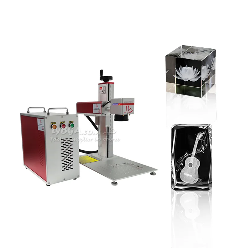 New 3D Internal Engraver Ultraviolet Ray Purple Cold Light UV 5W 10W Laser Engraving Machine For Crystal Glass Water Cooling