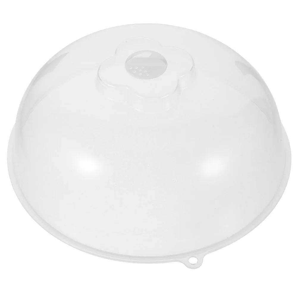 

Oil-proof Splash-proof Microwave Cover Clear Medium Size Heat Resistant PP Material Splatter Guard for Food Freshness Kitchen