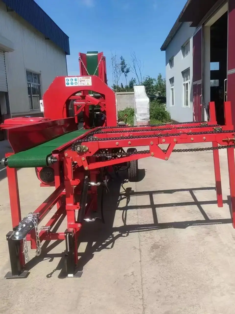 large firewood processor log splitter 500mm