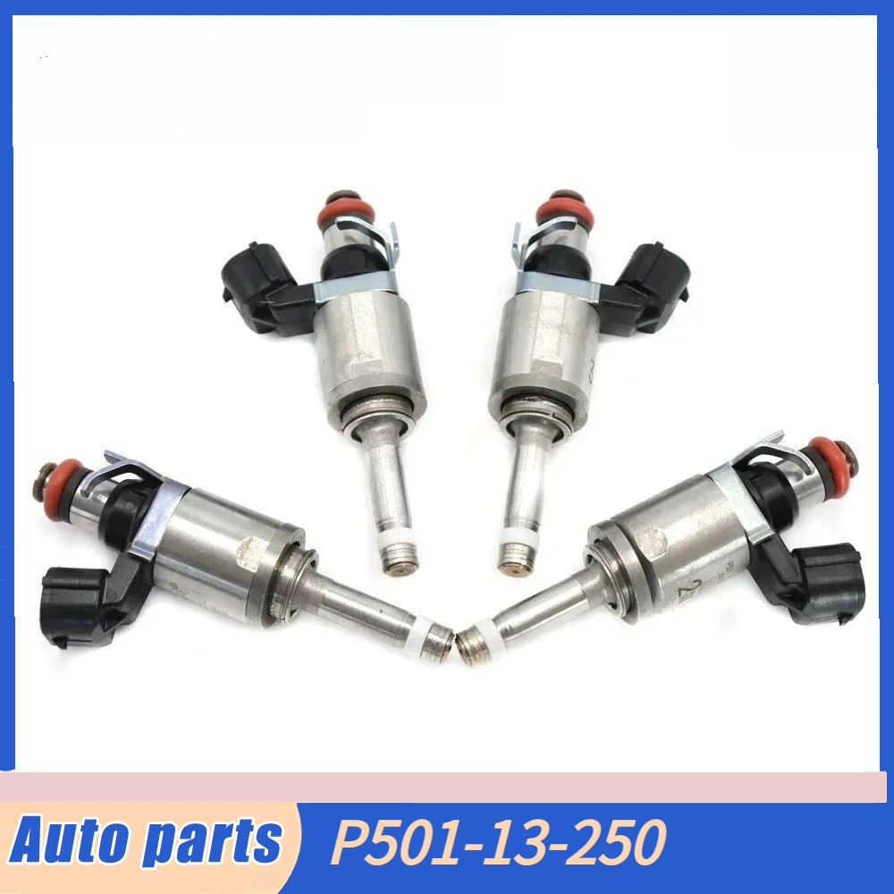 

High Qulaity Car Fuel Injector P510-13-253 4pcs/lot For Mazda 2 3 MX-5 Europe 2015 2016 2017 P50113250A P50113250
