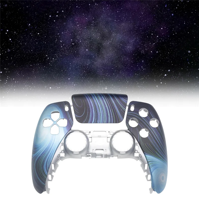 QWE-For PS5 Elite Gamepad BDM-020 2Rd Generation Version Front Cover Gamepad Replacement Top Cover Replacement Refit Part