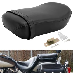 New Motorcycle Black Rear Pillion Passenger Seat Cushions Pad For Yamaha V Star 1100 XVS1100 XVS 1100 Classic Custom 1999-2011