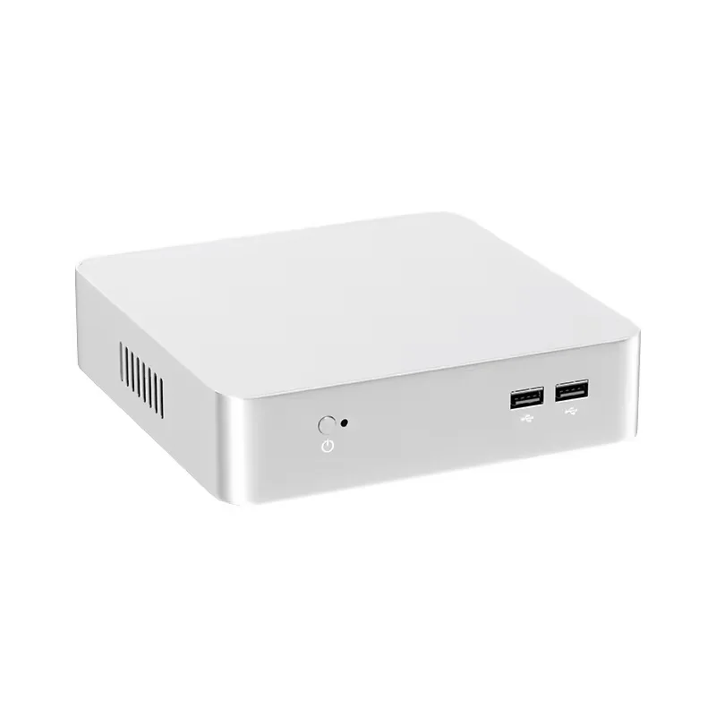 Helorpc 산업용 미니 PC(i7-8705G 지원) WiFi Linux Pfsense 컴팩트 컴퓨터(3xUSB3.0 2xUSB2.0 1xTYPE-C 2xHDMI2.0 포함)