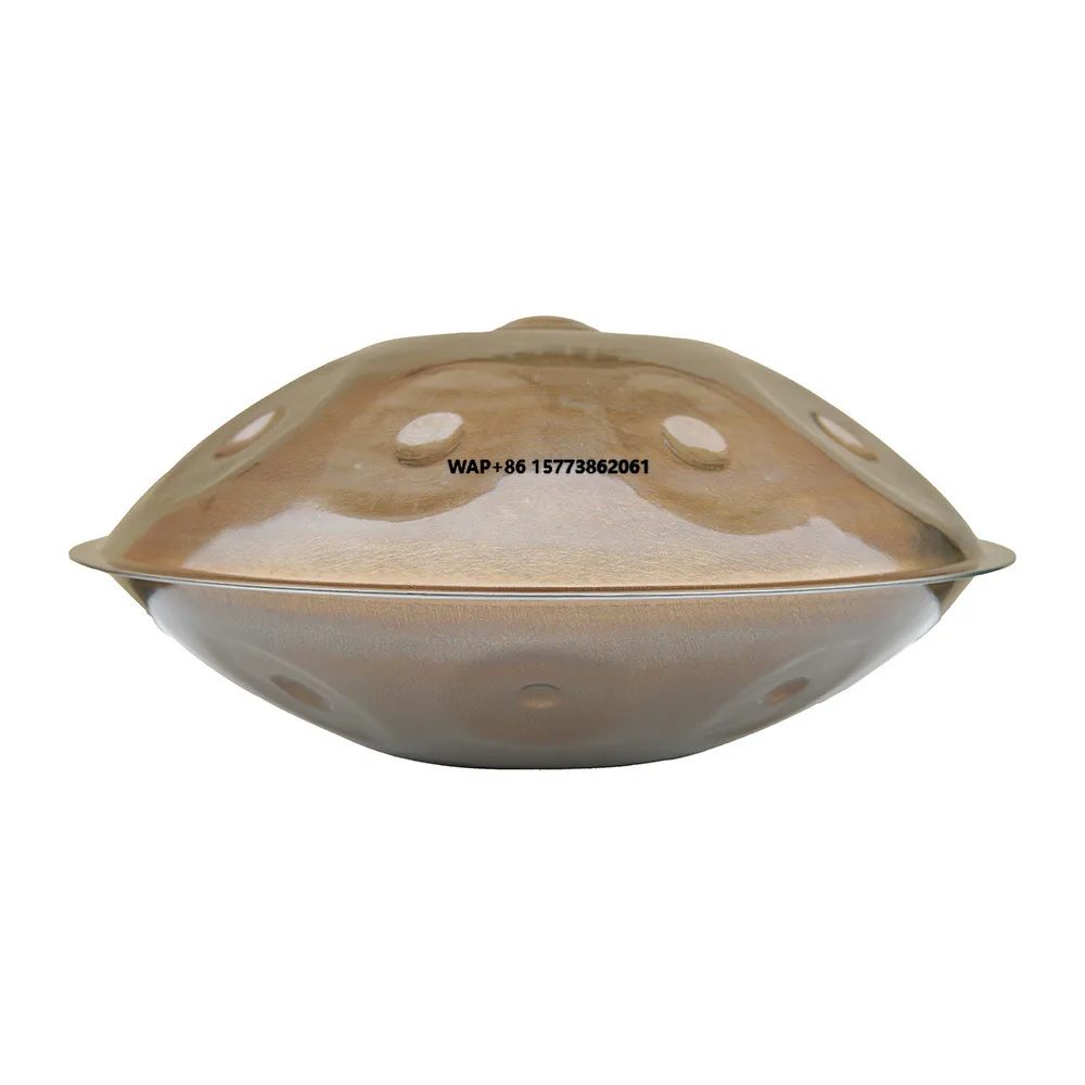 18-Inch D Minor Kurd Handpan Drum Mini Ethereal Stainless Steel for Hang Percussion Ins