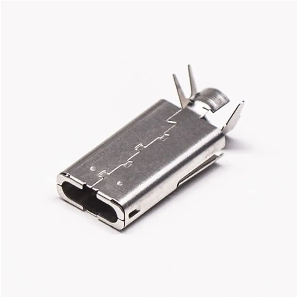 USB Type C Connector 22.0mm Shell, 16Pin/24Pin Male Female Port for DIY Data Cable Charger Fast Charging