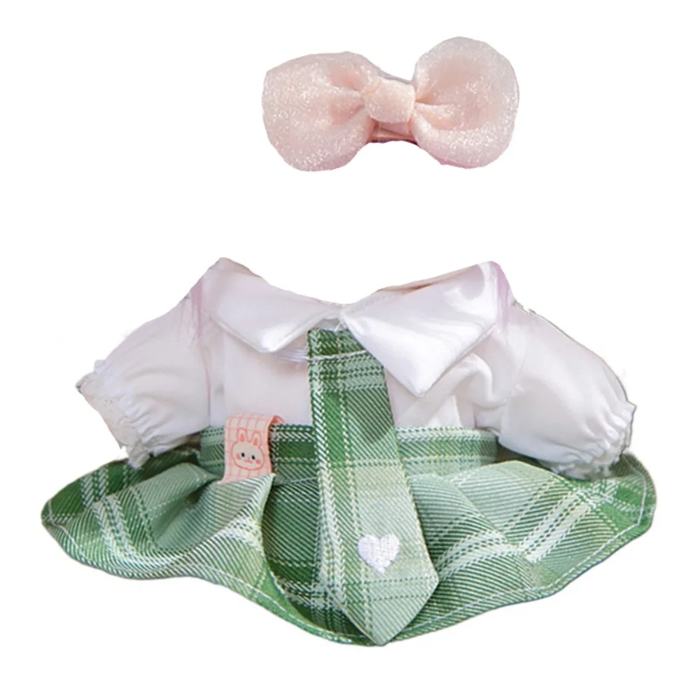 

Pleated Skirt 20cm Cotton Doll Clothes Dress Lolita Cotton Doll's Clothes Kawaii Mini Plush Doll Clothes 20cm Cotton Doll
