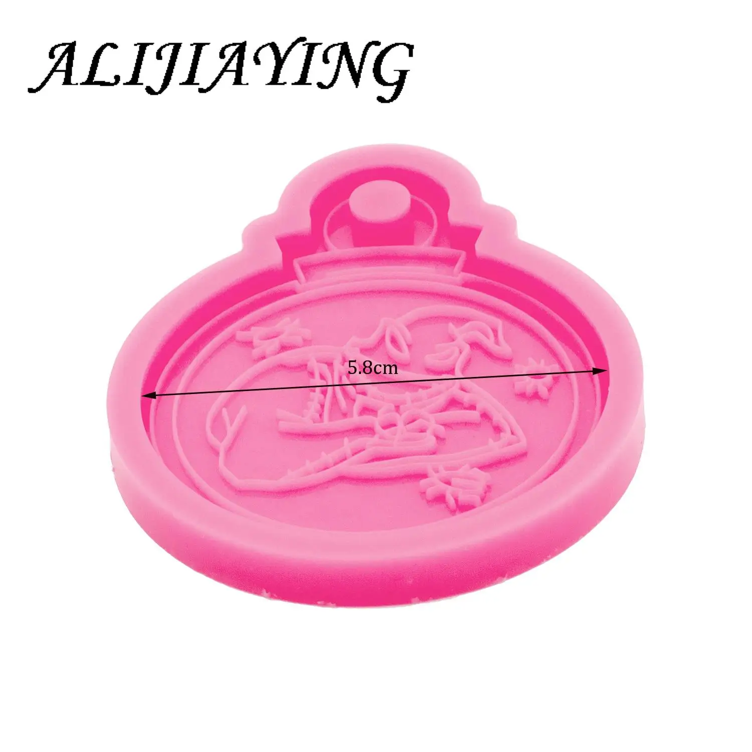 Glossy Jack Clown Silicone Keychain Mould, Halloween Skull Epoxy Molds Resin DIY Badge Reel, Fondant Chocolate Cake Mold DY0464