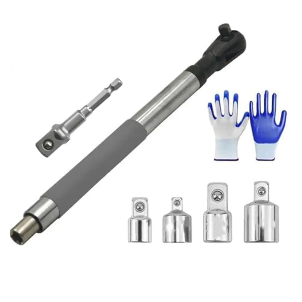 

Mechanical Tool Torque Tool Chrome Steel Construction Heavy-Duty Use Lightweight Tool High Torque Wrench Extender