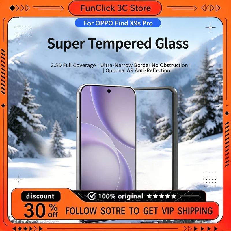 

AIUV For Oppofindx9spro tempered film AR anti reflective full screen coverage unobstructed mobile phone film HD
