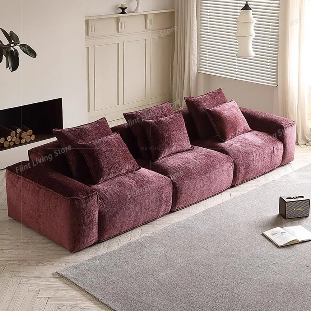 Luxury Nordic Sectional Sofa Comfortable Modern Living Room Furniture Elegant Design Small Apartment Muebles Trending Home Decor