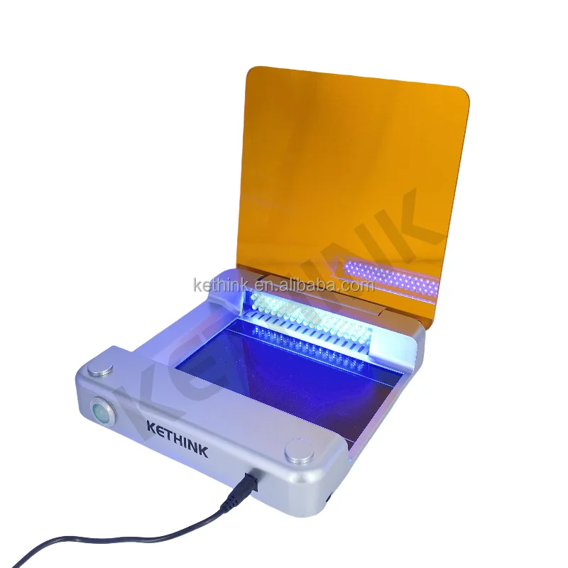 LED Blue Light Transilluminator Glue Cutting Instrument  470 nm KETHINK for Fluorescently Stained Nucleic Acid and Protein Gels