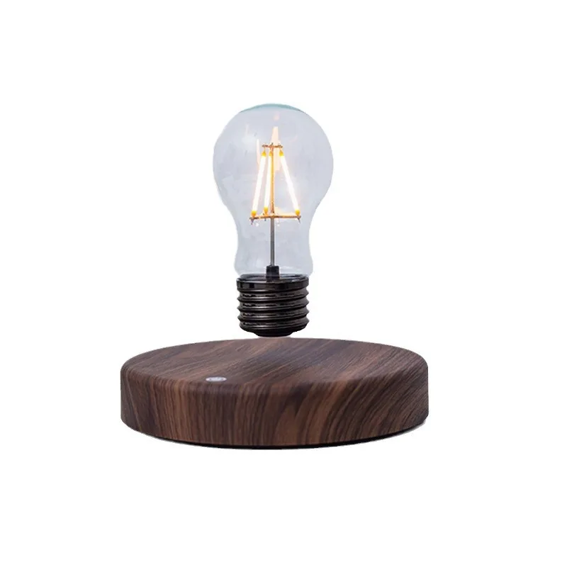 Bedroom Bedside Decoration Atmosphere Magnetic Levitation Light Bulb, Creative Girl Ins Night Light Bulb