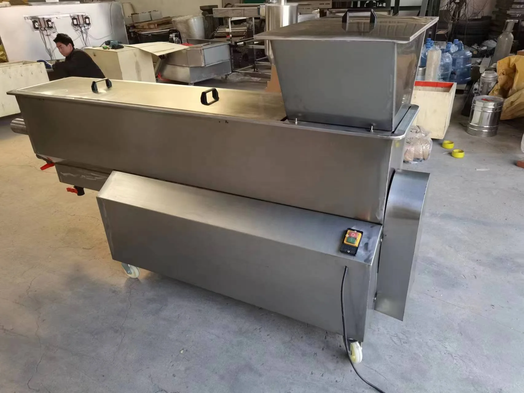 Industry 400kg/h Stainless Steel Sesame Cleaning Sorting Machine Soy Sesame Seed Washing Machine