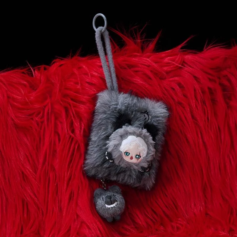 Genuine Popmart Skullpanda You Found Me! Series Plush Mini Bag Blind Box Phone Cute Storage Bag Trendy Toy Mystery Box Gift