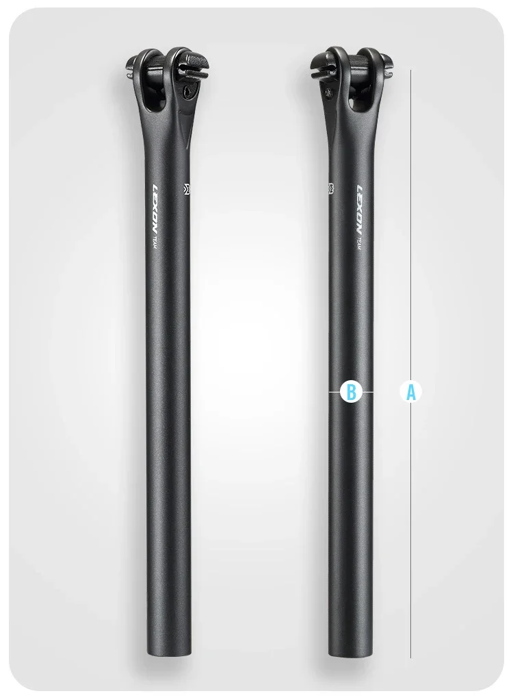 RYET Sattelstütze aus Kohlefaser, 27,2/31,6 mm, 400 mm, leicht, matt, für Rennrad, MTB, Fahrrad, Sattelstütze für Radfahren, Fahrradsattelklemme – Detail 4