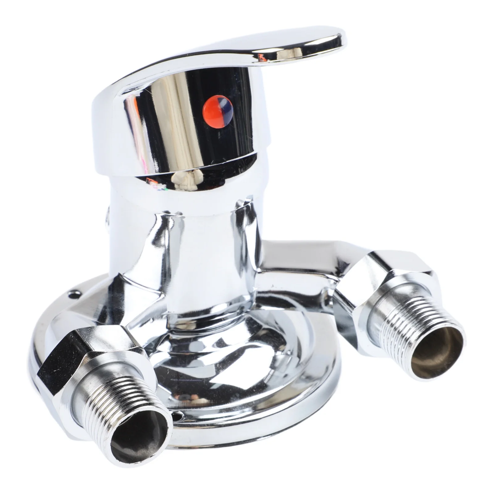 

Смеситель для душа настенного монтажа, хромированный, для ванной комнаты, с подачей горячей и холодной воды, поддерживает стабильное давление воды