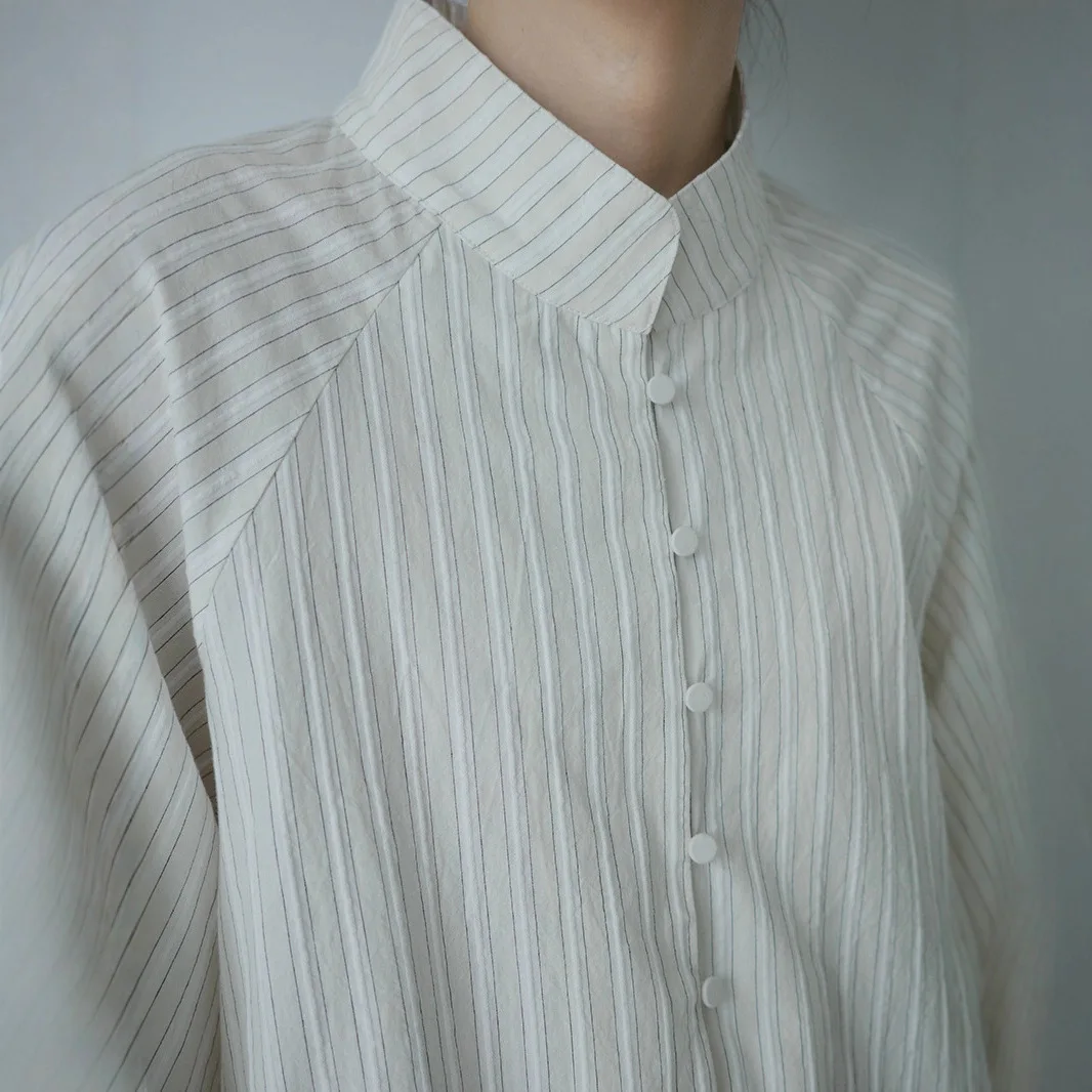 

Gagarich, осенне-зимняя новая японская ретро-модная рубашка с французским силуэтом, рубашка для похудения, свободный удобный топ