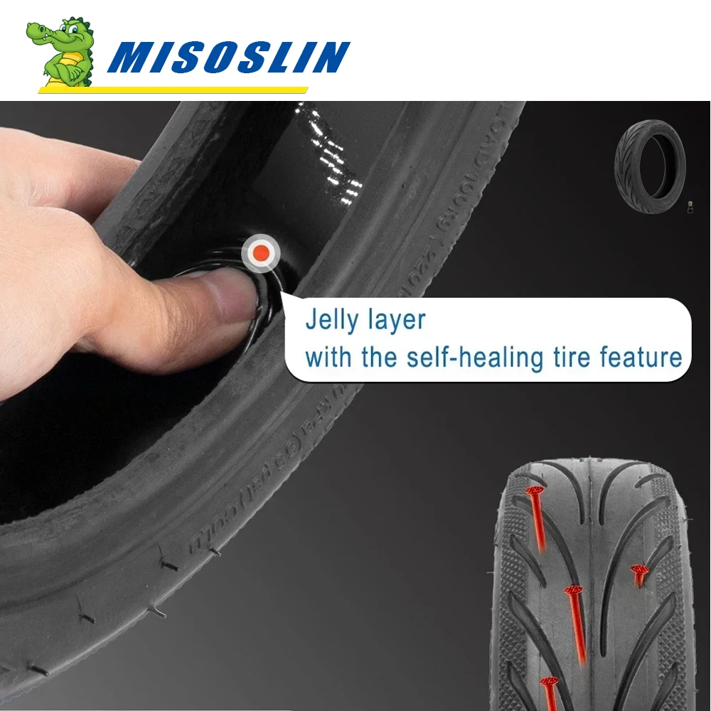 

Suitable for Ninebot E2 Pro Electric Scooter 60/70-6.5 Tubeless Tire Front Rear Tires Parts KickScooter TIre Accessories Replace