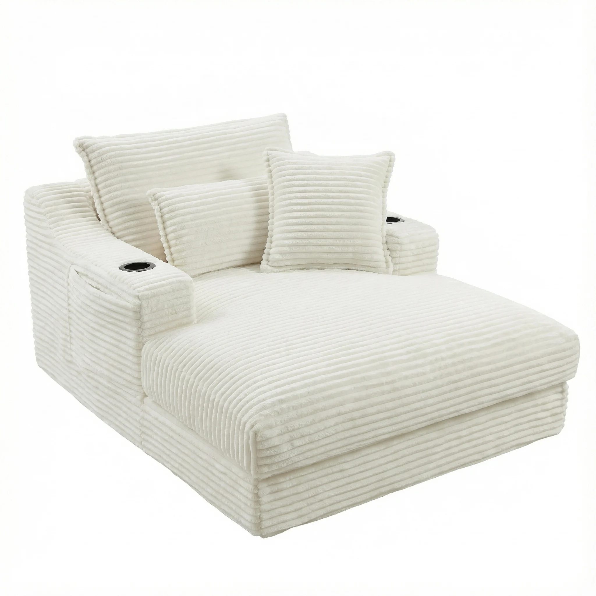Modern compact corner sofa bed vacuum compression foam sponge recliner living room boneless fabric sofa