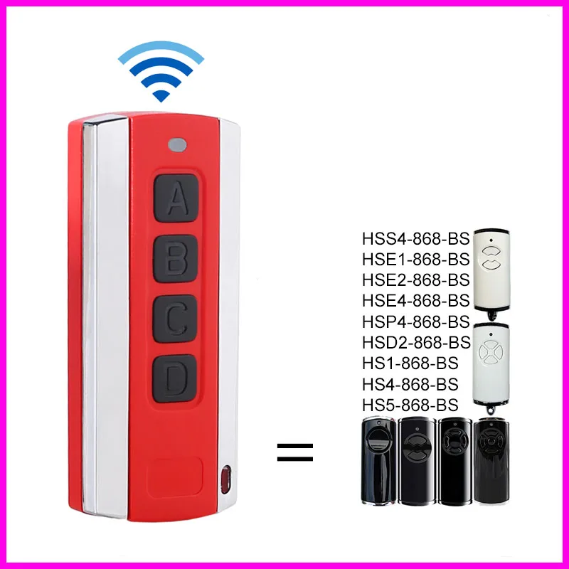 HORMANN BS Garage Remote Control HS1 HS4 HS5 HSE4 HSE2 HSE1 HSP4 HSD2 HSS4 868 BS Garage Door Opener Remote Control 868MHz