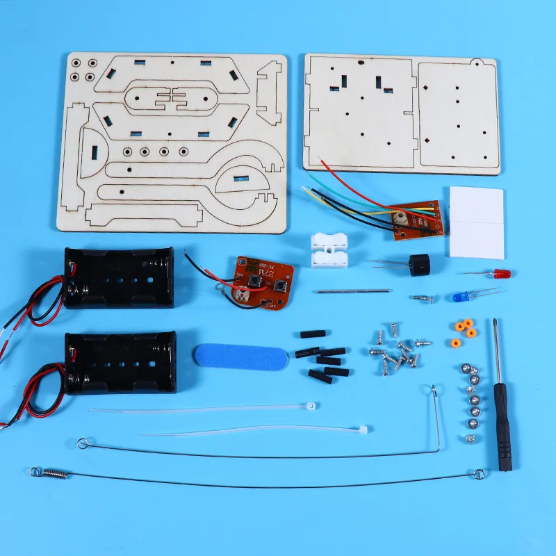 Wissenschaft und Technologie Kleine Produktion DIY Telegraph, Grund- und Sekundarschule Wissenschaftsexperiment-Sendermodell, Kinder