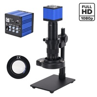 51MP 1080P Microscope Camera 180X Lens Portable HDMI USB Industrial Electronic Digital Microscope for Phone Soldering Repair