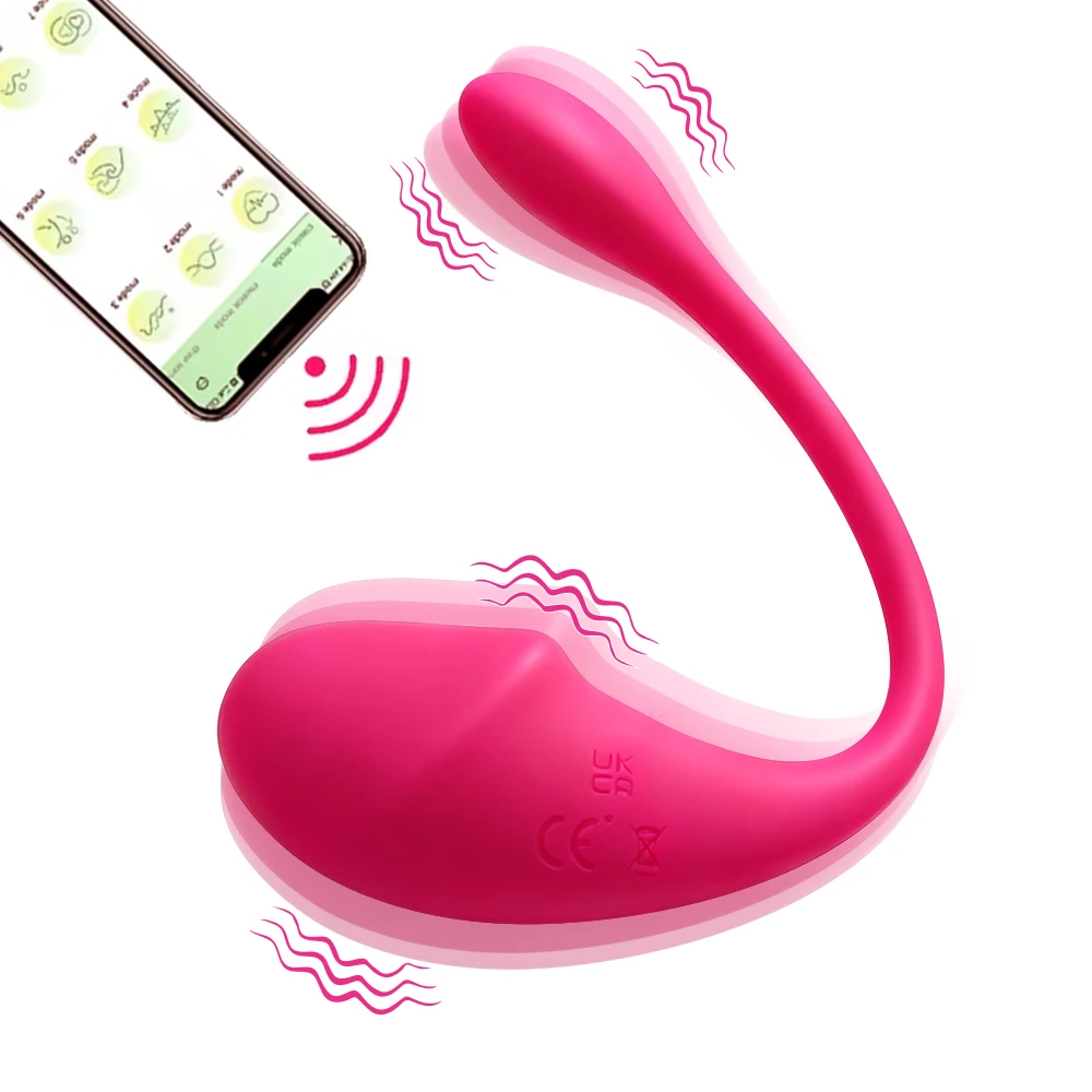 9 Speed APP Controlled Vaginal Vibrators G Spot Anal Vibrating Egg Massager Butt plug Wearable Stimulator Adult Toys for Couples