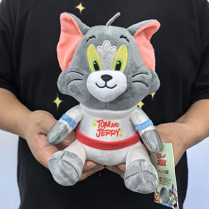 新着 20 センチメートル宇宙飛行士トムとジェリーぬいぐるみかわいいオリジナルぬいぐるみ人形完璧な誕生日ギフト