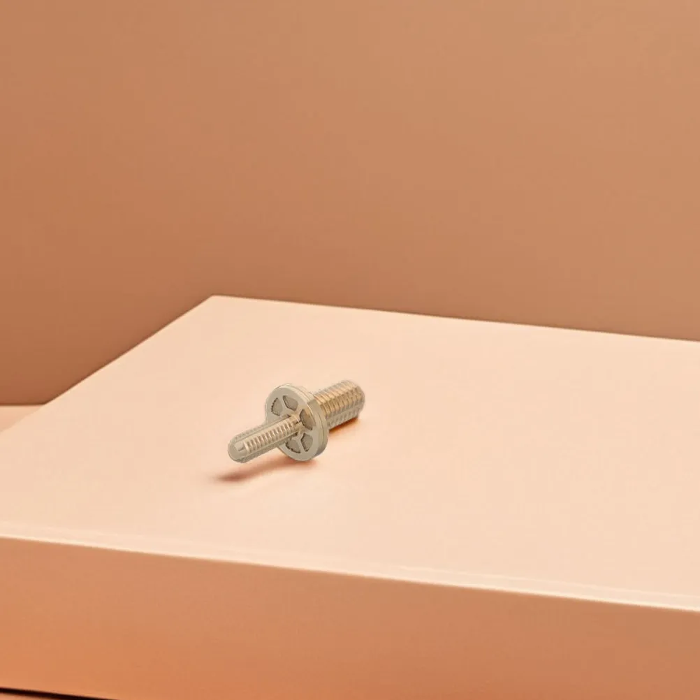 

2Pcs Pool Cue Joint Screws Brass Construction Antiloosening Function Precision Fit Standard Cues Ideal Billiard Extension Use