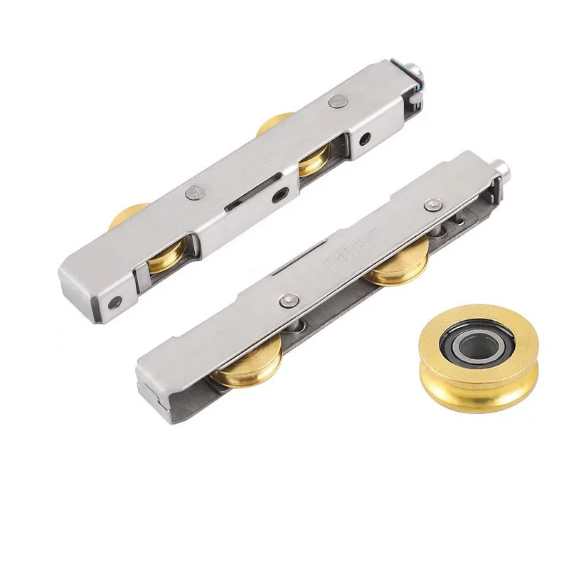 

Sliding Door Plastic Steel Aluminum Alloy Window Pulley Brass Wheel Muted Roller Household Hardware