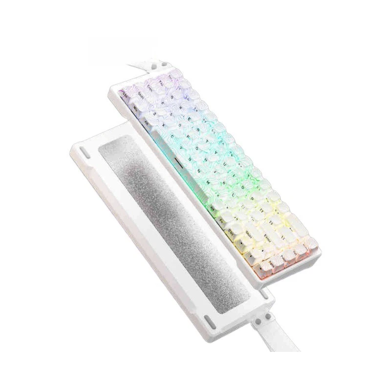 

Aluminum tuo tuo mechanical magnetic axis keyboard e-sports wired hot swap RT0.01 tank 68